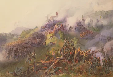 De slag bij Vicenza: de bestorming van Monte Berico, juni 1848